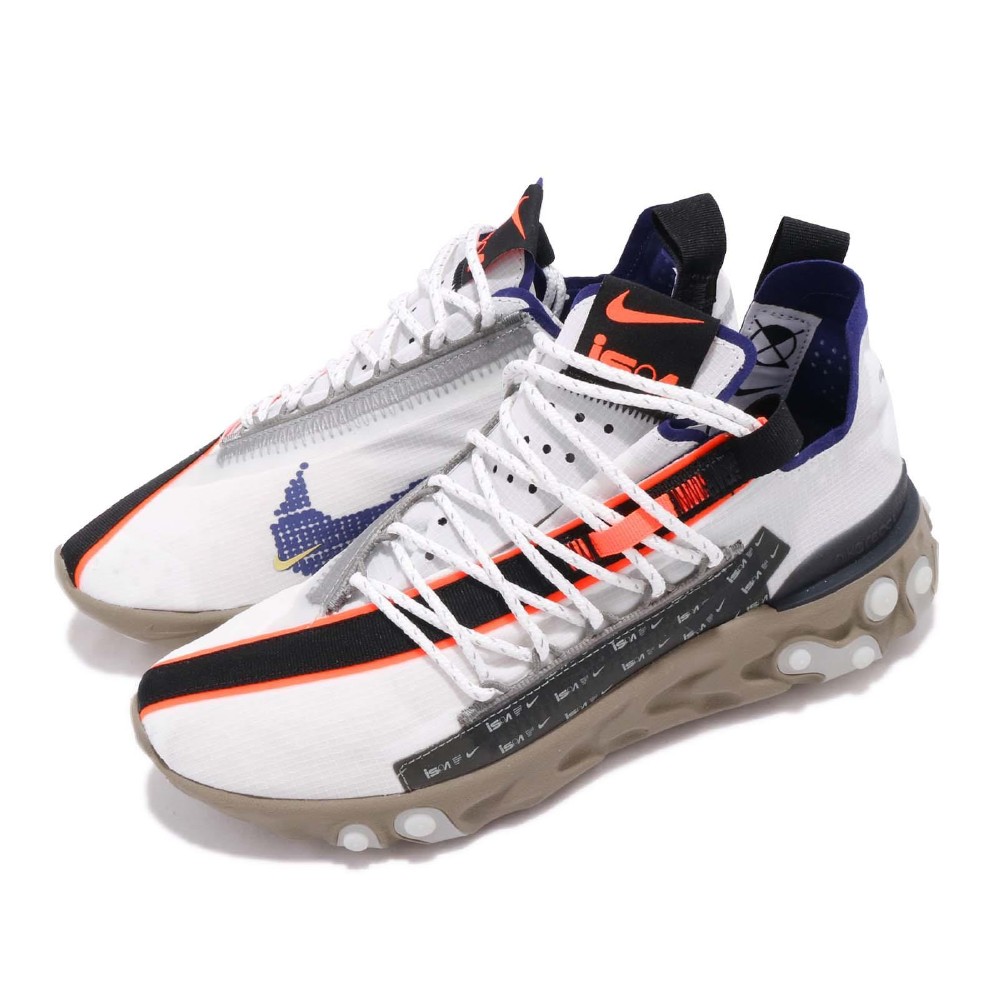 nike ispa react wr white