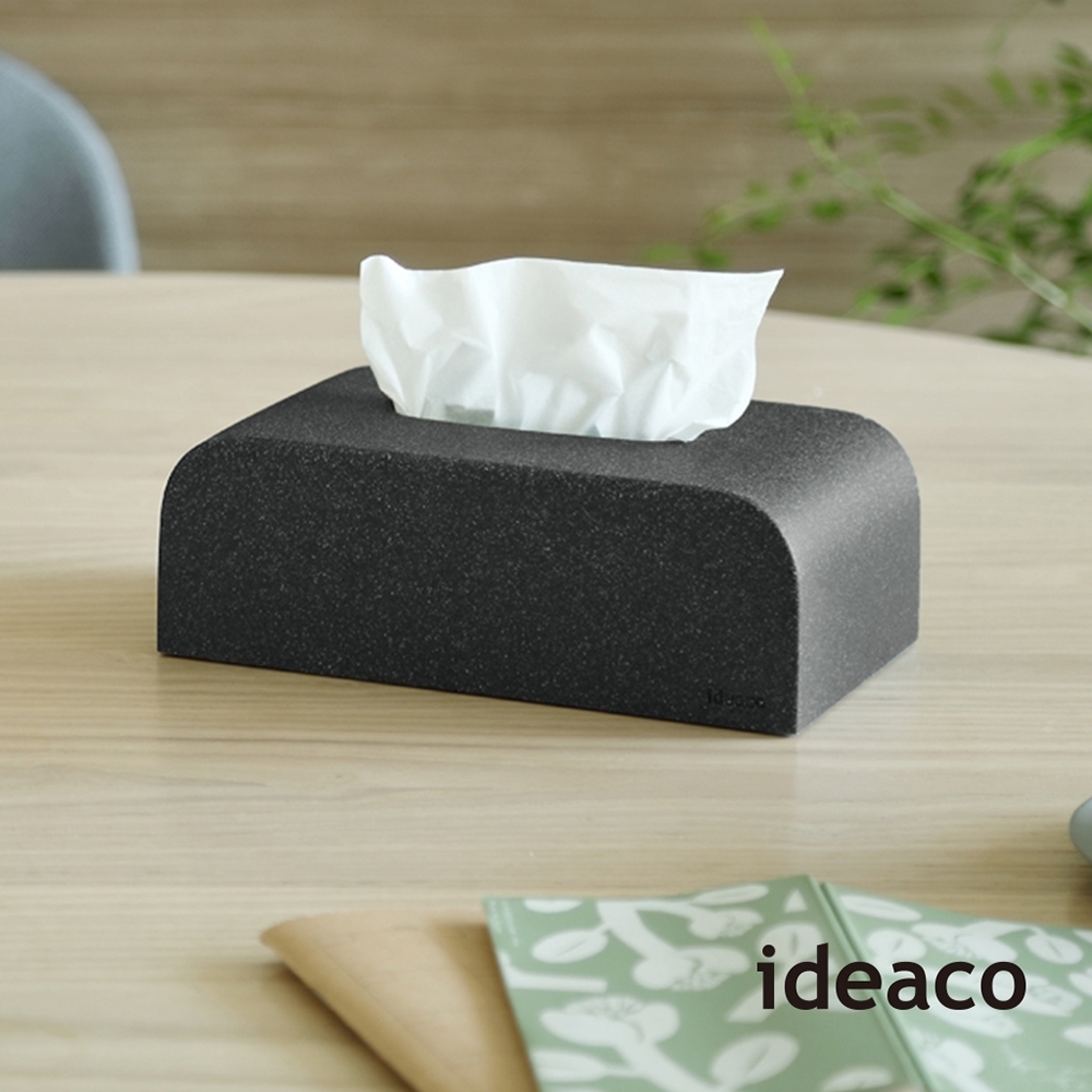 日本ideaco 圓角磚砂岩面紙盒