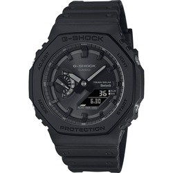 CASIO 卡西歐 G-SHOCK 極簡八角 太陽能電力智慧藍牙手錶 新春送禮 GA-B2100-1A1