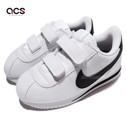 Nike 童鞋 Cortez Basic SL TDV 白 黑 小童鞋 幼童 阿甘鞋 魔鬼氈 904769-102