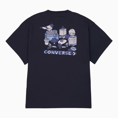 CONVERSE CITY TOUR TEE 短袖上衣 男 黑色-10026155-A01