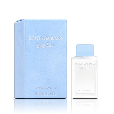 Dolce & Gabbana D&G Light Blue 淺藍女性淡香水 4.5ML 沾式小香