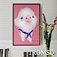 TROMSO北歐風尚板畫有框畫-萌萌小豬40X60CM product thumbnail 1