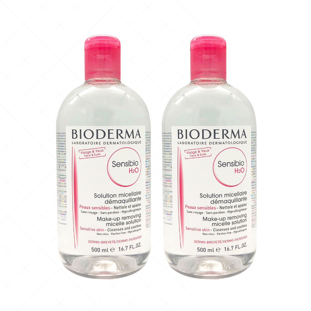 折後$769★BIODERMA貝德瑪 舒敏高效潔膚液500ml(2入組)