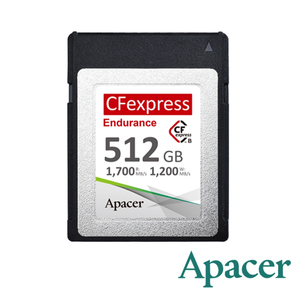 Apacer宇瞻 512GB CFexpress TypeB PA32CF 記憶卡