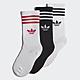 adidas ADICOLOR 中筒襪 3 雙入 童襪 - Originals HC9592 product thumbnail 1