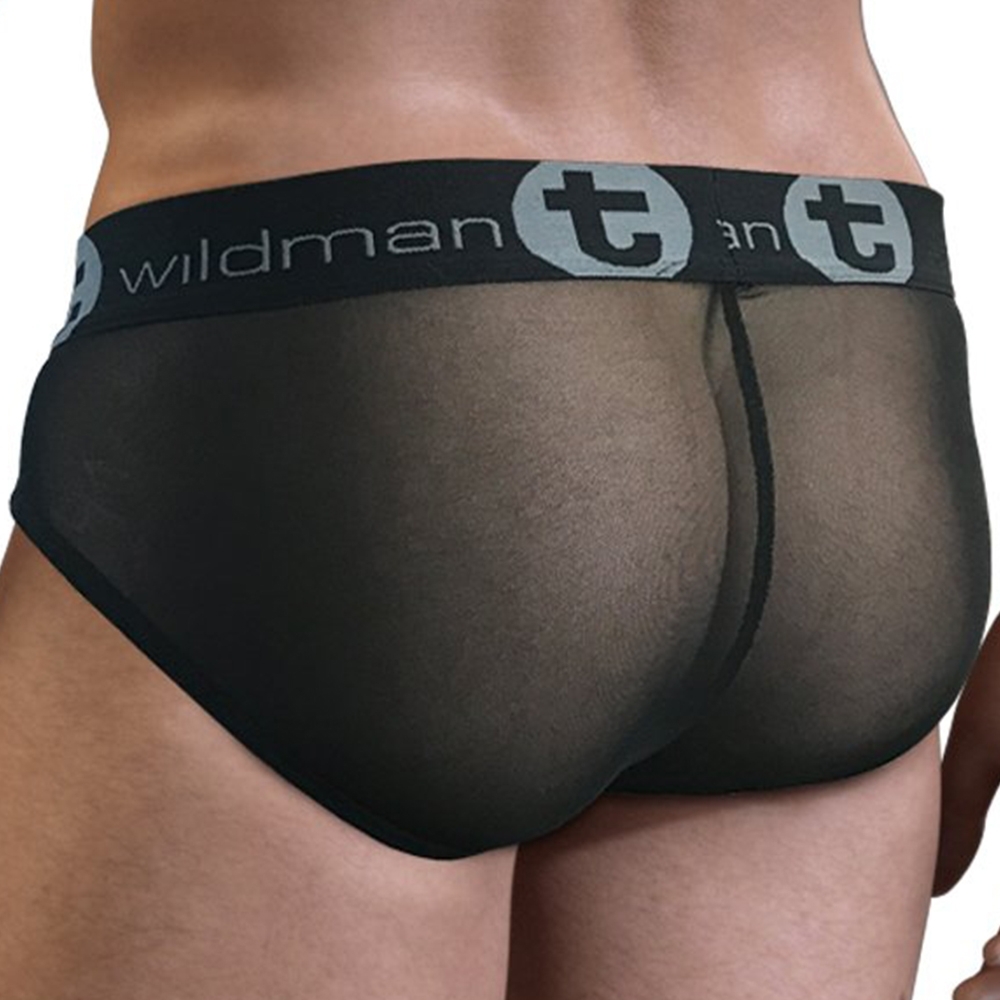 Wildmant Slut Big Boy Pouch Brief See Through Pouch