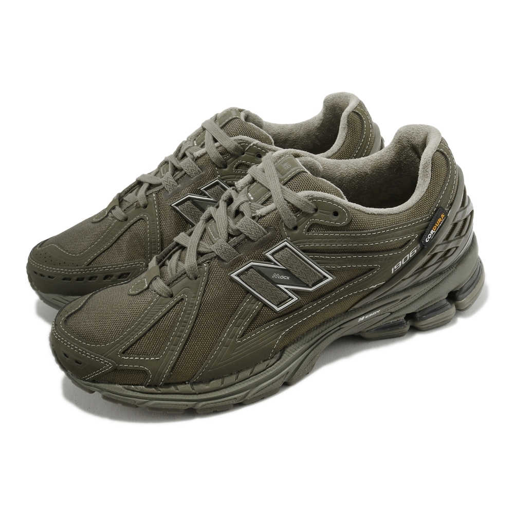 New Balance 休閒鞋1906R 男鞋女鞋軍綠緩震運動鞋NB 紐巴倫CORDURA