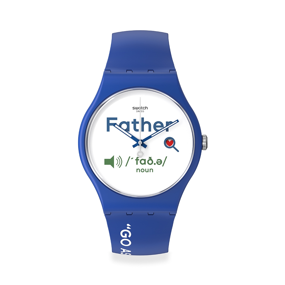 Swatch New Gent 原創系列手錶 ALL ABOUT DAD 父親節限定錶 (41mm) 男錶 女錶