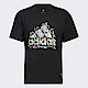 Adidas Pride Tee [HC4453] 男 短袖 上衣 T恤 運動 休閒 塗鴉 愛迪達 黑 product thumbnail 1