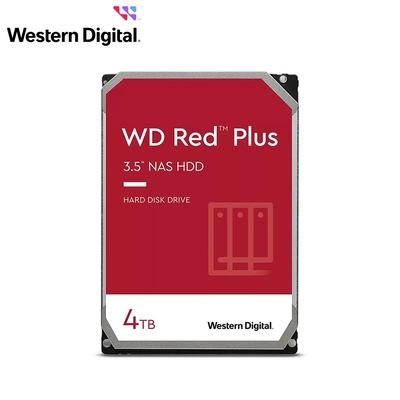 WD 紅標Plus 4TB 3.5吋NAS硬碟 WD40EFPX