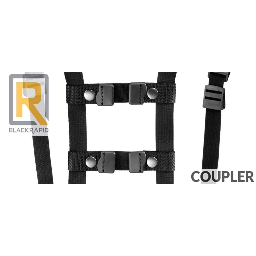 美國Blackrapid快槍俠背帶聯結扣帶連接帶聯接器連接器Coupler(適RS-7 RS-5 RS-4 RS-SPORT Breathe)