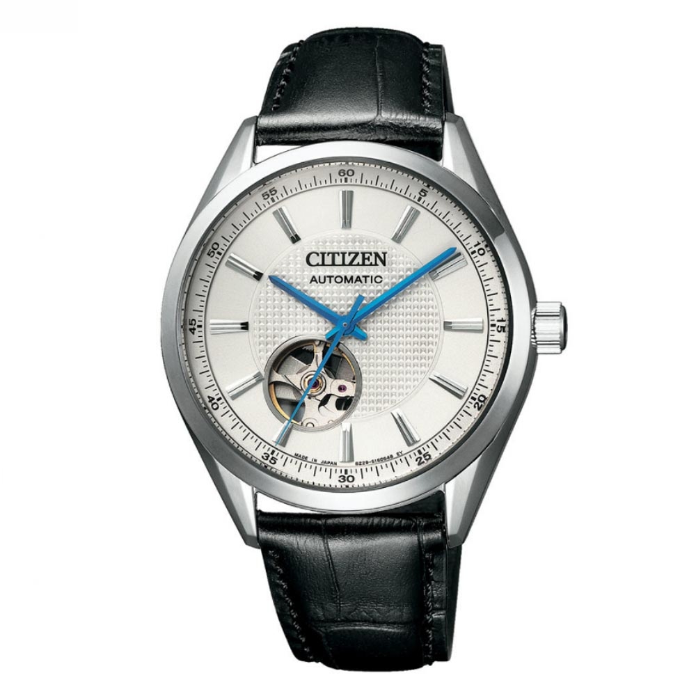 CITIZEN星辰 Mechanical 經典時尚開芯機械腕錶 母親節 禮物 40mm/NH9111-11A