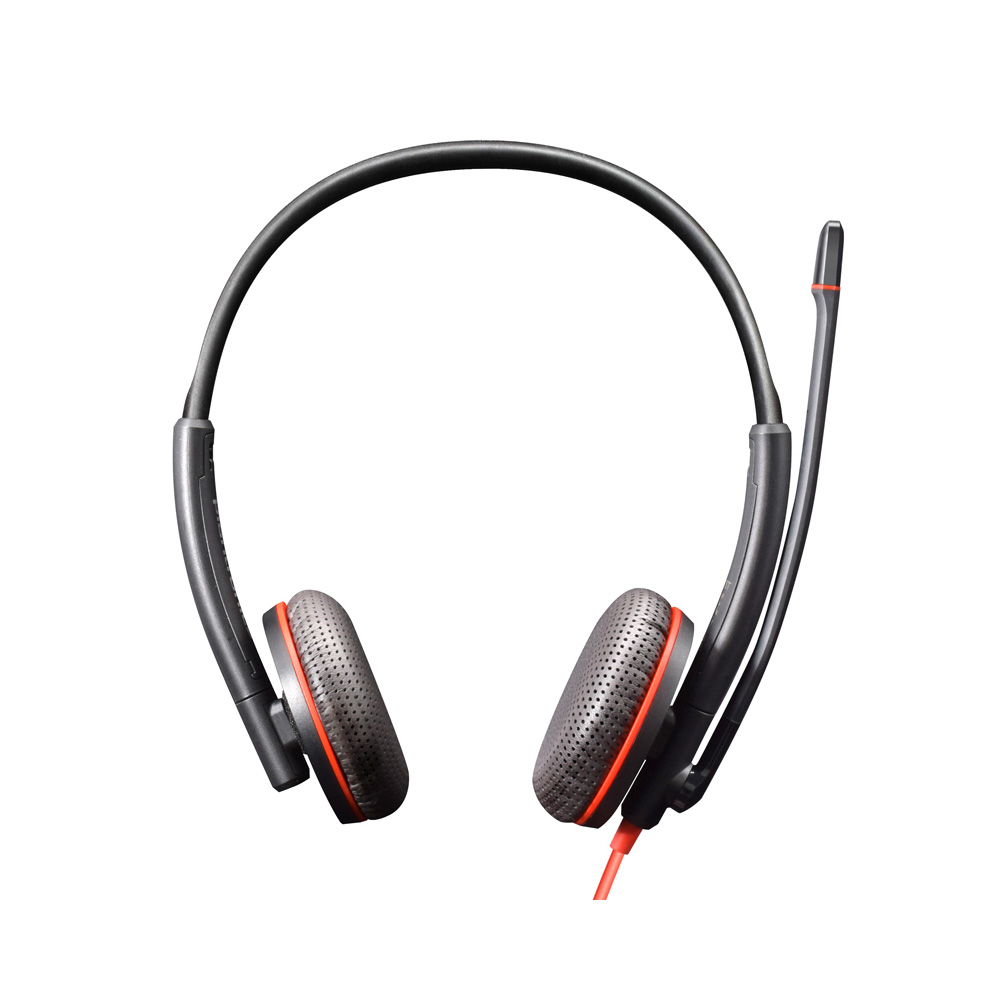 繽特力Plantronics Blackwire C3225 雙耳頭戴式UC耳機| Plantronics