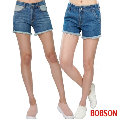 [時時樂限定] BOBSON 女款牛仔短裙(6款任選)