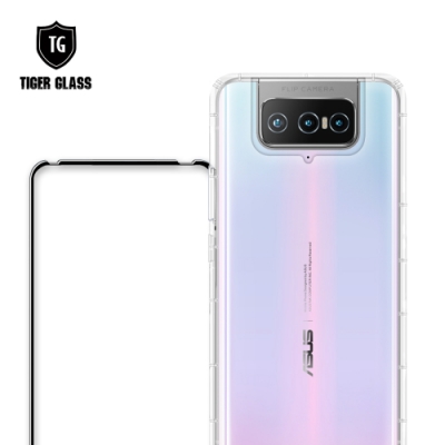 T.G ASUS ZenFone7 (ZS670KS) / 7Pro (ZS671KS) 手機保護超值2件組(透明空壓殼+鋼化膜)