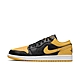 NIKE AIR JORDAN 1 LOW 男休閒運動鞋-黑黃-553558072 product thumbnail 1