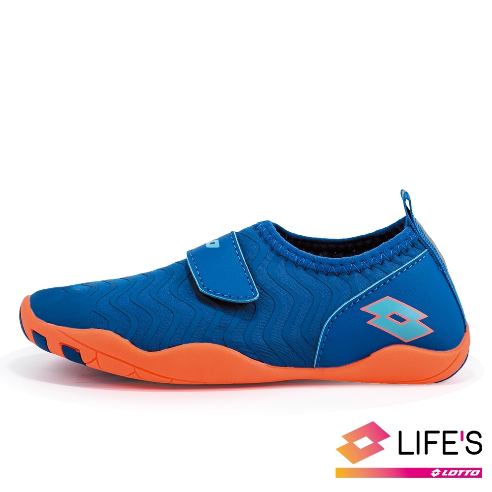 【LOTTO 義大利】童 AQUWEAR 多用途功能水陸鞋 (藍-LT9AKS0986)