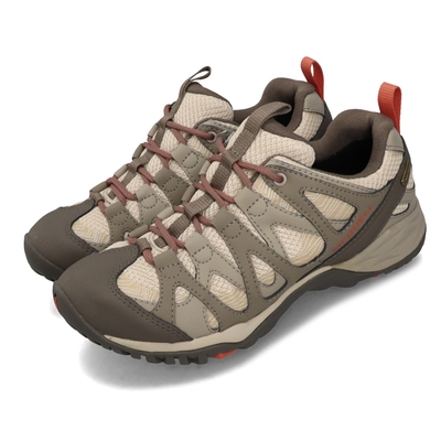 Merrell 戶外鞋 Siren Hex Q2 GTX 女鞋 登山 越野 耐磨 防水 透氣 舒適 灰 棕 ML15890