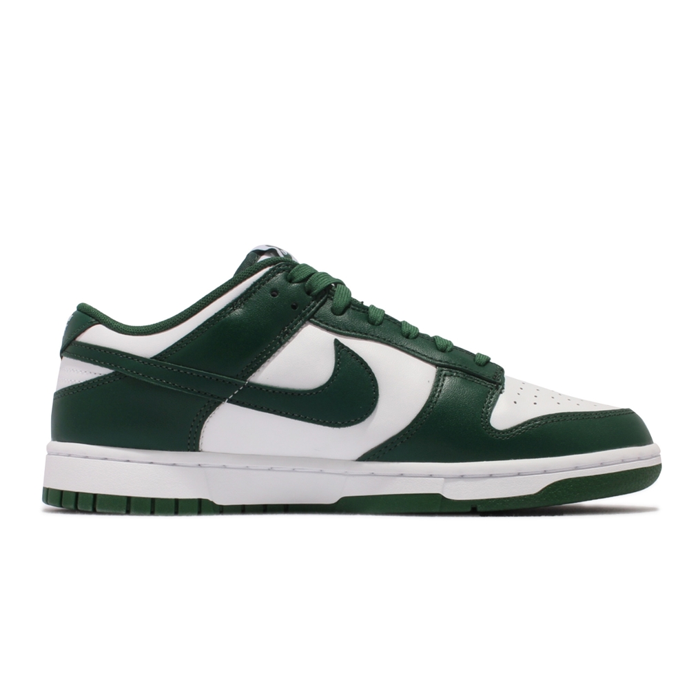 Nike 休閒鞋Dunk Low Retro 運動男鞋經典款Team Green 休閒穿搭綠白