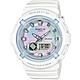 CASIO 卡西歐 BABY-G 雙顯手錶BGA-280-7A-藍x白/47.4mm product thumbnail 1