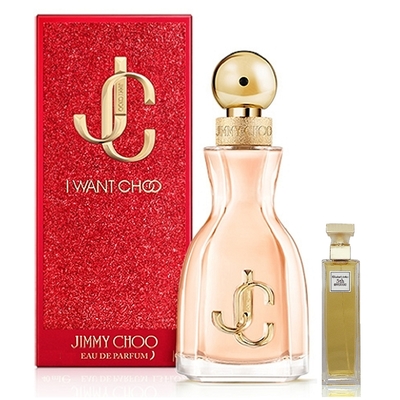 Jimmy Choo I Want Choo 熾愛同名淡香精 100ml 搭贈雅頓第五大道 5ml 小香