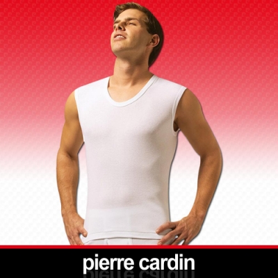 Pierre Cardin 皮爾卡登 新機能吸汗透氣 無袖U領衫(4入組)