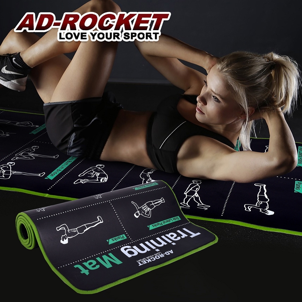 AD-ROCKET 第二代核心肌群訓練墊 專業加厚訓練運動墊(10mm)