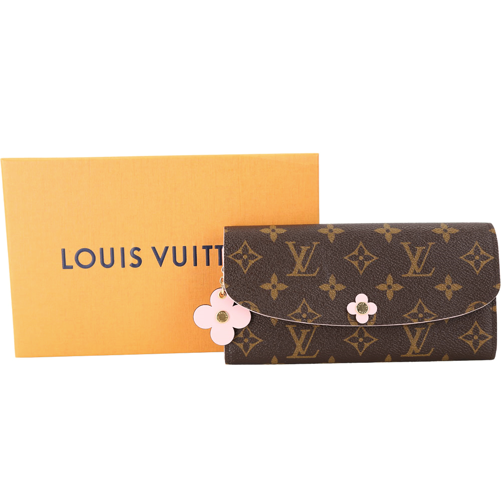 LOUIS VUITTON M64202 EMILIE LONG WALLET CANVAS MONOGRAM