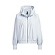 Adidas Tech Warm JKT IM8843 女 連帽 外套 夾克 立領 運動 休閒 彈性下擺 舒適 淺藍 product thumbnail 1
