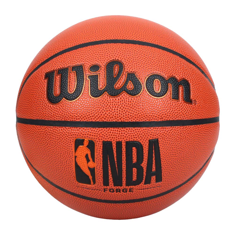 WILSON NBA FORGE系列合成皮籃球#7-訓練 室內外 7號球 威爾森 WTB8200XB07 橘黑