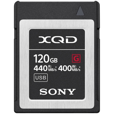 【福利品】sony 120gb 440mb/s xqd記憶卡 公司貨 qd-g120f