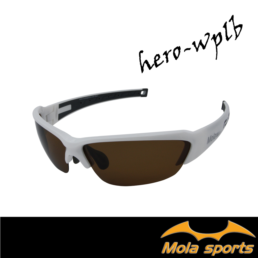 Mola摩拉偏光運動太陽眼鏡 UV400 男女 釣魚 開車 戶外 Hero-wplb