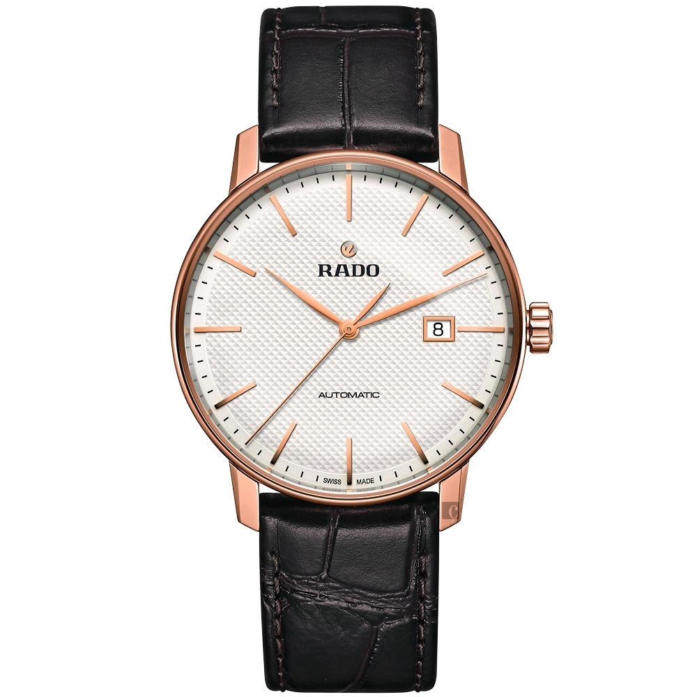 RADO 雷達 官方授權 Coupole晶璨系列自動機械腕錶-41mm R03 R22877025