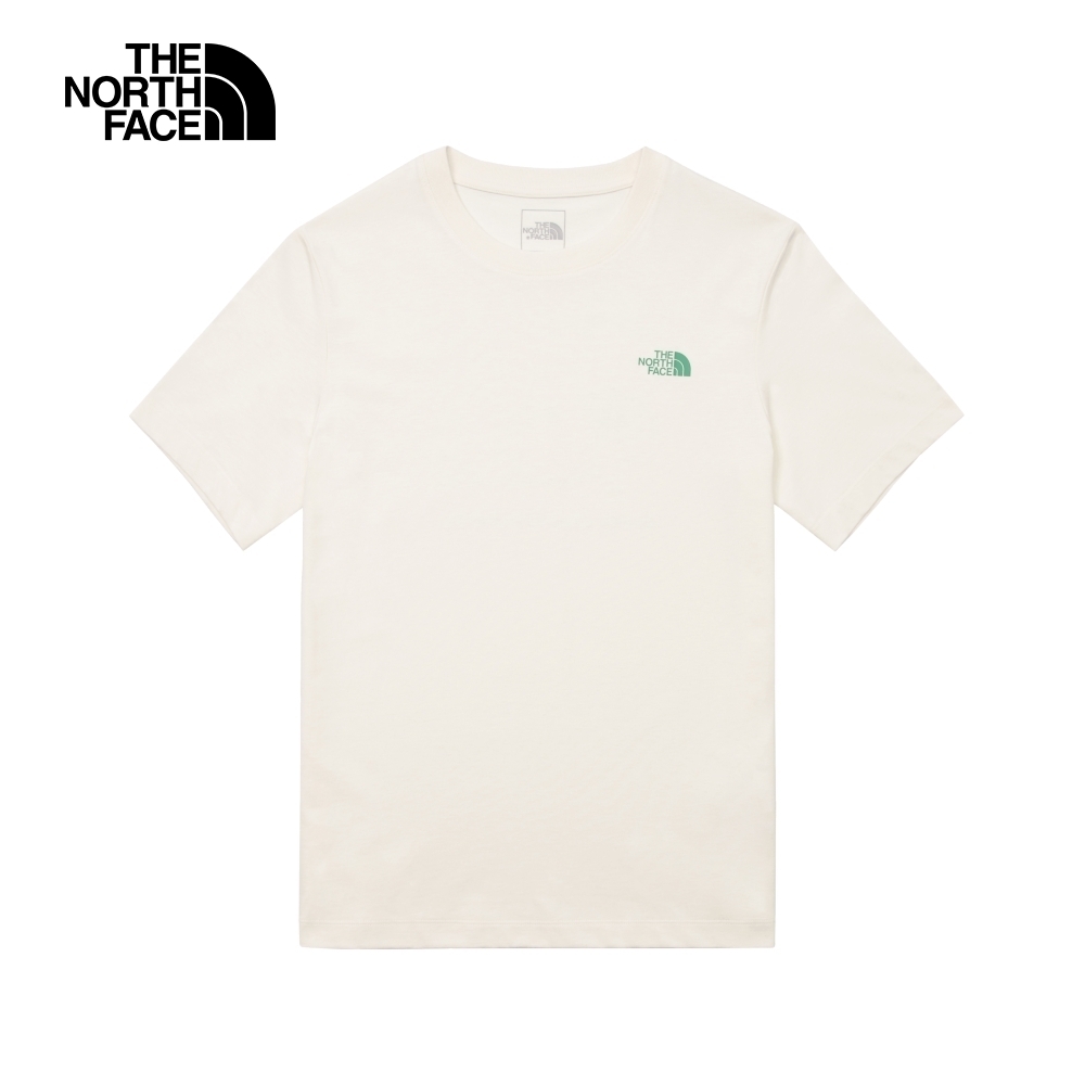 The North Face U MFO CAMPING GRAPHIC S/S TEE 男女短袖上衣-米白-NF0A8AUVQLI