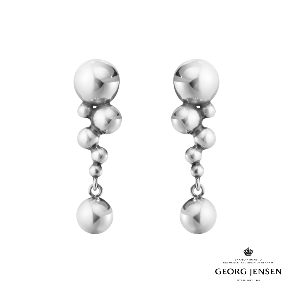 Georg Jensen 喬治傑生 MOONLIGHT GRAPES 耳環，小 純銀耳環