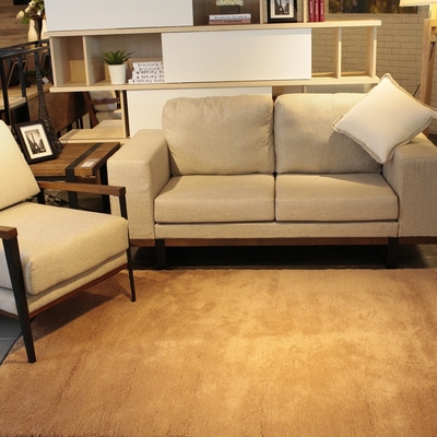 【FUWALY】凡地剛地毯-可可-160x230CM (地毯 地墊 多色 溫暖 適用於客廳 起居室空間 生活美學)