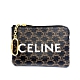 CELINE 凱旋門老花帆布鑰匙零錢卡包 Triomph product thumbnail 1