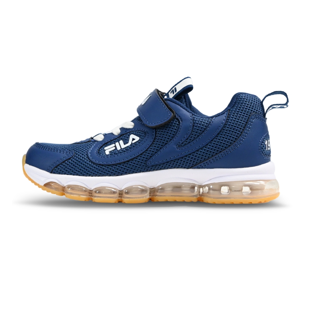 【FILA】美好運動 FILA童鞋 輕量運動鞋 特價（3-J415X-093/3-J412X-707/3-J411X-991 ） (3-J403X-331網布大氣墊藍)