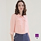 ILEY伊蕾 輕甜造型明線口袋雪紡襯衫(粉色；M-XL)1221061502 product thumbnail 1