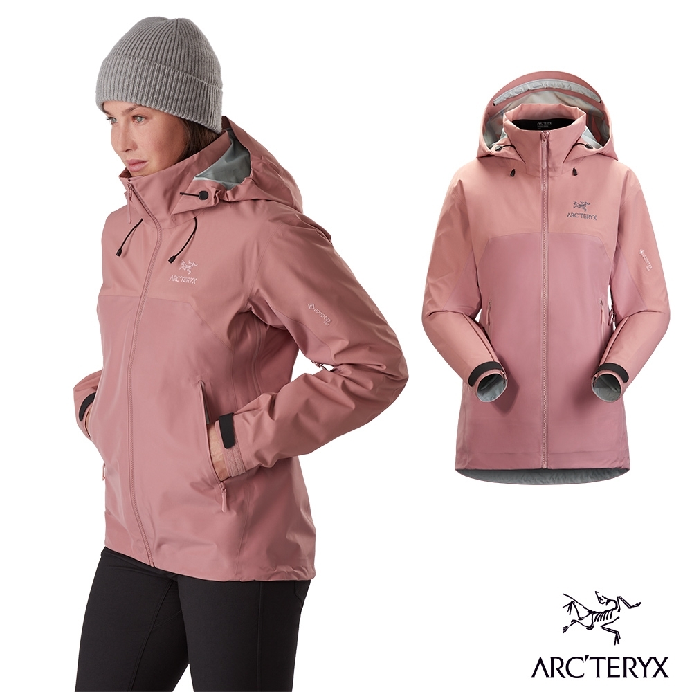 Arcteryx 始祖鳥 女 Beta AR 透氣 防水外套 摩曼粉