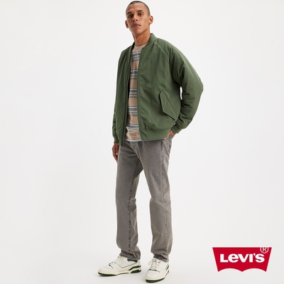 Levis 男款 經典501直筒牛仔褲 / 精工灰岩石洗