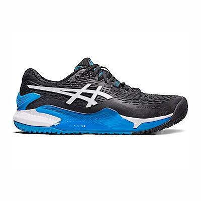 Asics GEL-resolution 9 OC [1041A378-001] 男網球鞋寬楦訓練耐磨