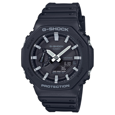 CASIO卡西歐 農家橡樹極簡纖薄八角G-SHOCK系列(GA-2100-1A)