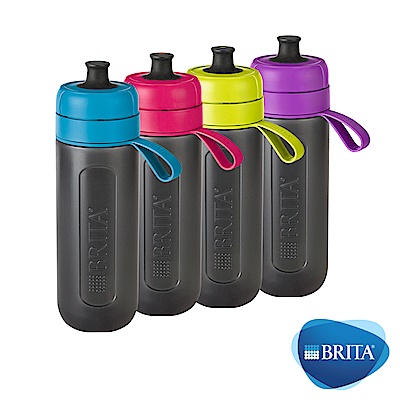 [限時][送濾片3入組]BRITA Fill&Go運動/隨身濾水瓶600ml(含濾片*1)