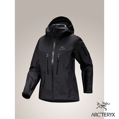 Arcteryx 始祖鳥 女 Alpha SV 防水外套 黑