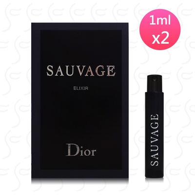 Dior迪奧 SAUVAGE曠野之心淬鍊香精1ml*2