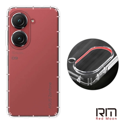 RedMoon ASUS ZenFone 10 / ZenFone9 防摔透明TPU手機軟殼 鏡頭孔增高版