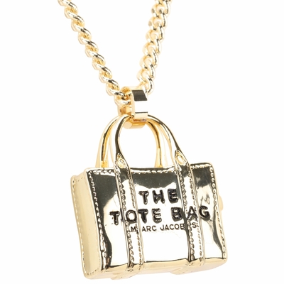 MARC JACOBS THE TOTE BAG CHARM 托特包造型項鍊(金色)