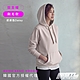 STL  yoga 刷毛連帽T 男友落肩長版 厚磅保暖 韓國 運動休閒 MetroBasicHoodie／多色任選 product thumbnail 3